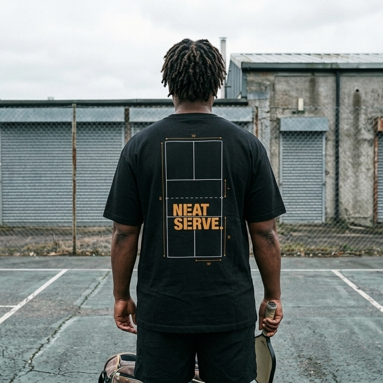 Baseline Supply: Heavyweight Pickleball Court Tee